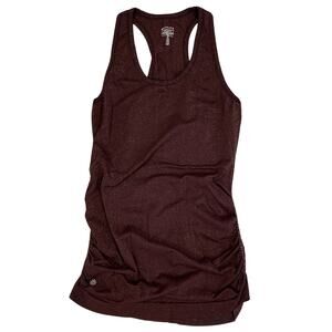 Athleta Purple Glitter Sparkle Glow Racerback Tank Top Size XS